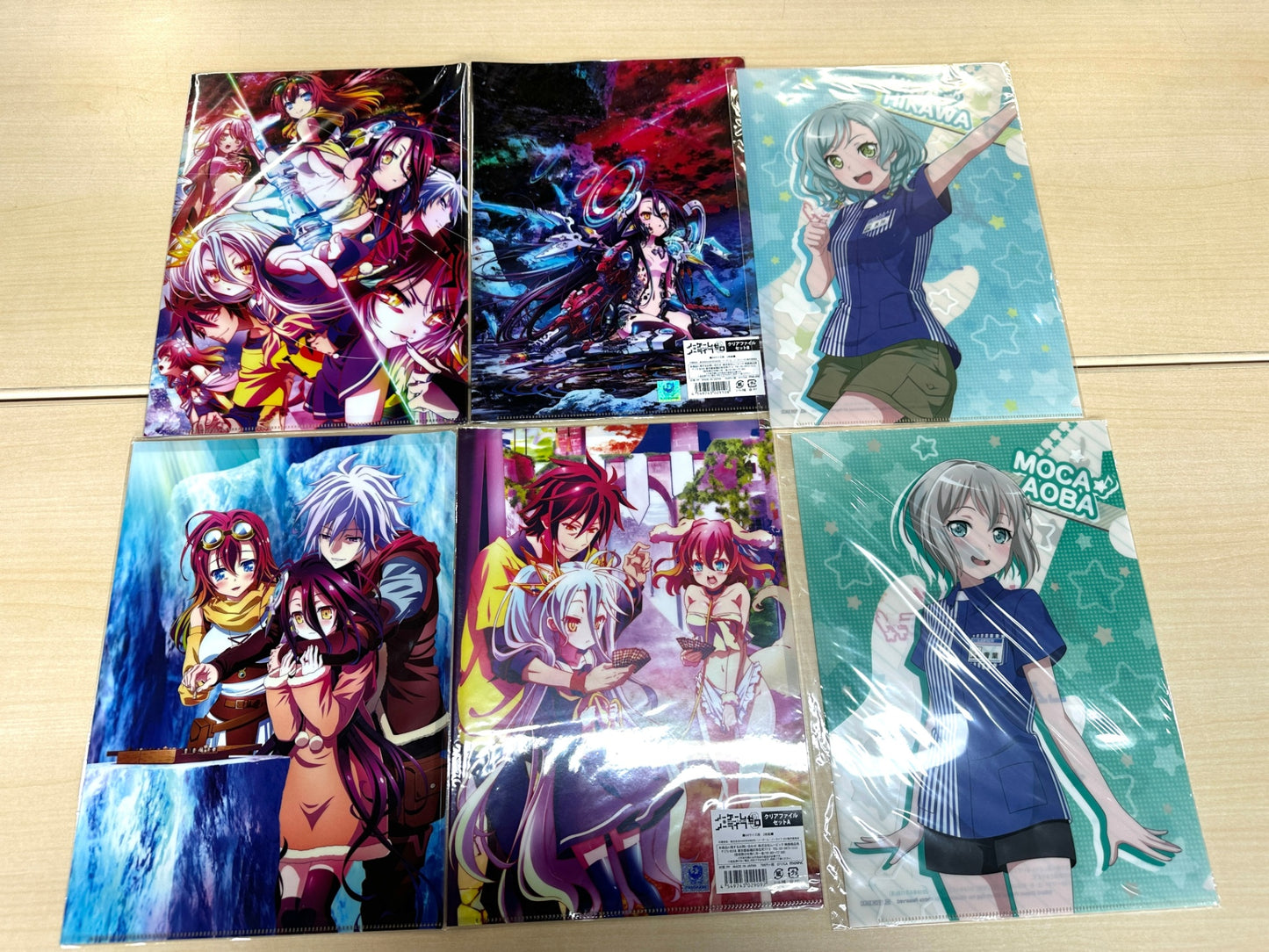 一番くじ 女子アニメキャラ 他 クリアファイル まとめセット 初音ミク ウマ娘 五等分の花嫁 推しの子 ぼっち・ざ・ろっく! ノーゲーム・ノーライフゼロ 他 9/1