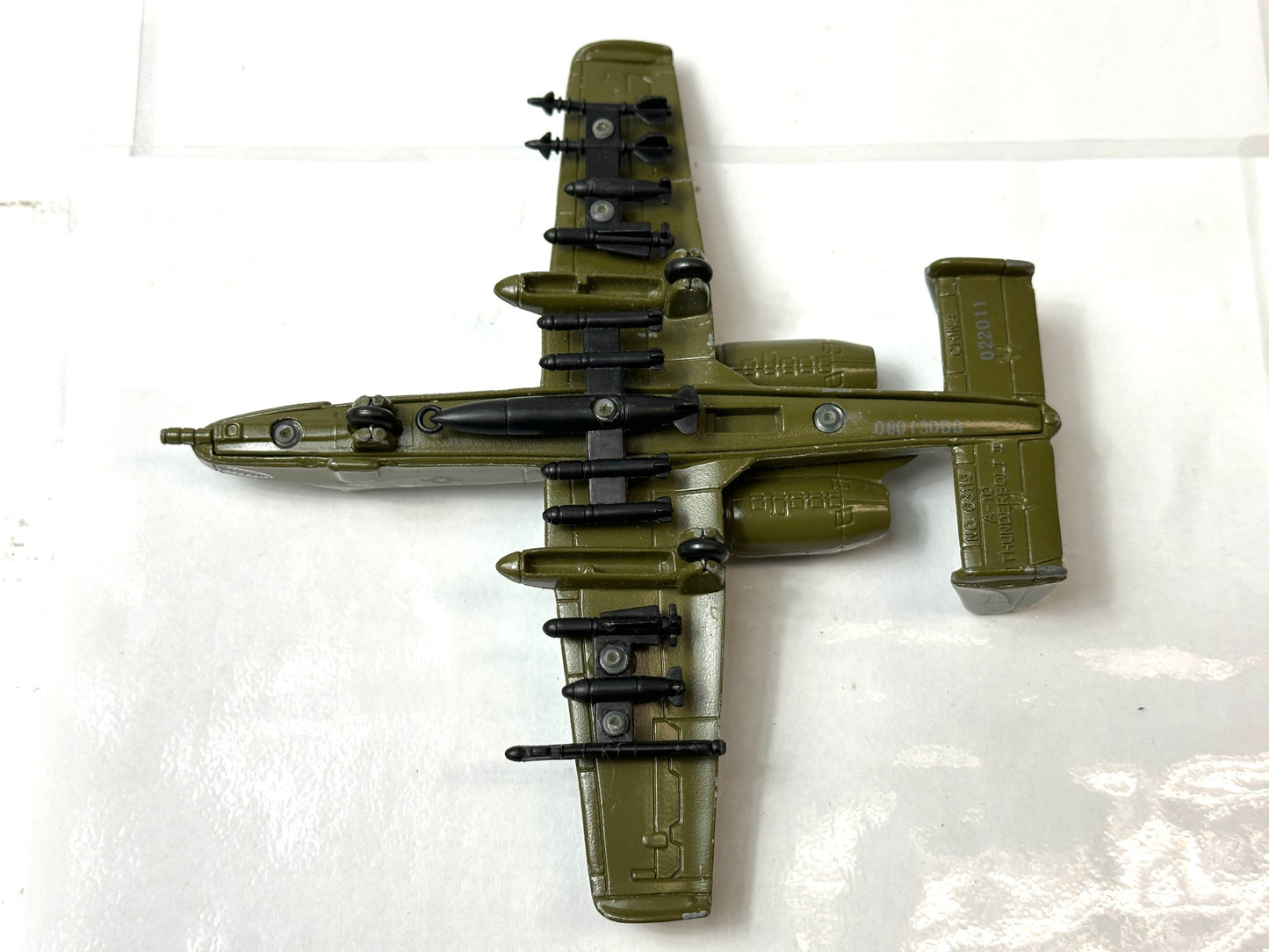 現状品 A-10サンダーボルトⅡ ダイキャストモデル サイズ:約15cm(全長)×約15cm(全幅)10/3