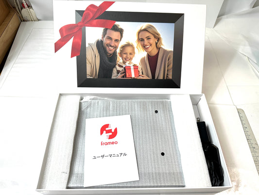 frameo 10.1 Wi-fi デジタルフォトフレーム 32GB HD 1280*800 写真 動画 10/6