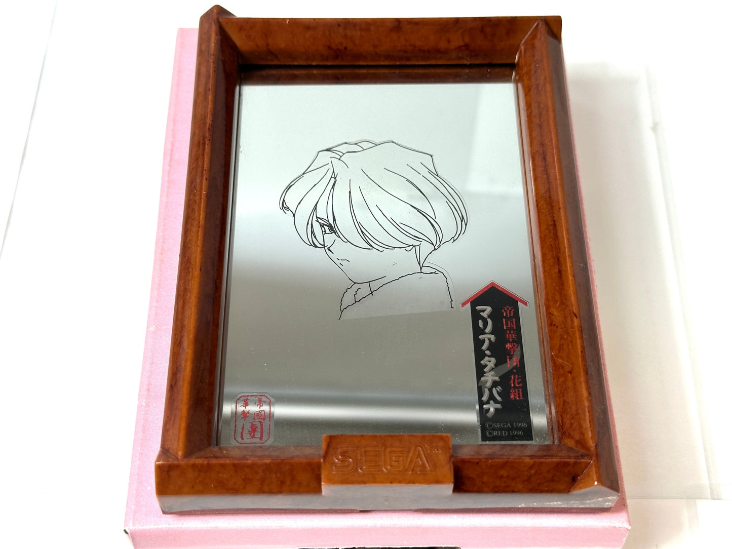 SEGA サクラ大戦 パブミラー 3個セット 桐島カンナ 神崎すみれ マリア・タチバナ 10/1