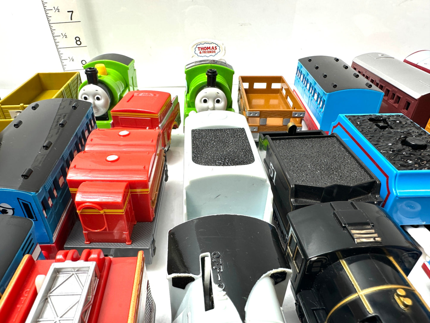 現状品 プラレール他 トーマス車両まとめセット TS-19消防車フリン/TS-20流線形トーマス/スペンサーTS-10/ヒロTS07/ディーゼルTS09 他 9/22