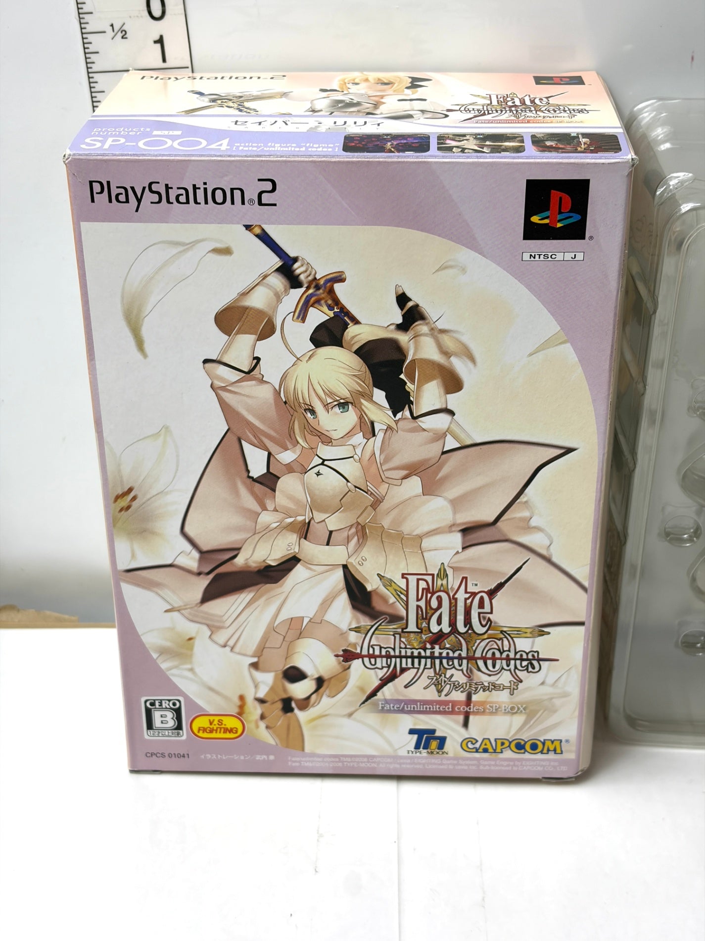 PS2 フェイト/アンリミテッドコード SP-BOX 【figma セイバー・リリィ同梱】 Fate/unlimited codes 限定版