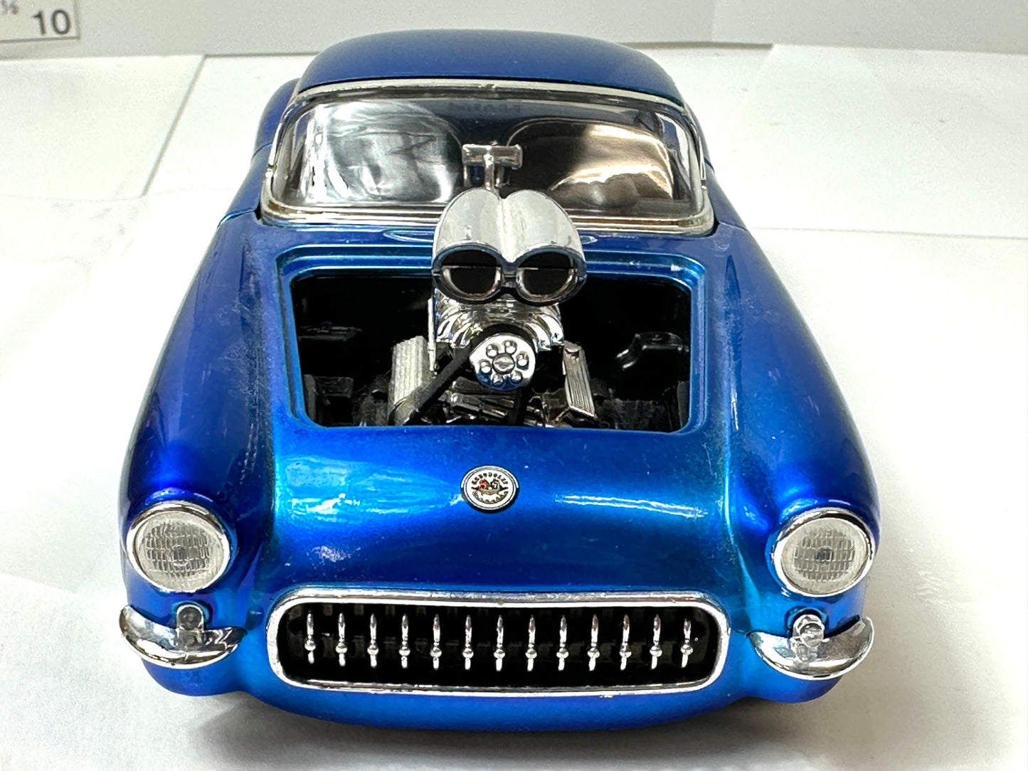 ジャダトイズ 1/24 1957 シボレーコルベット ミニカー ダイキャストモデル アメ車 8/7