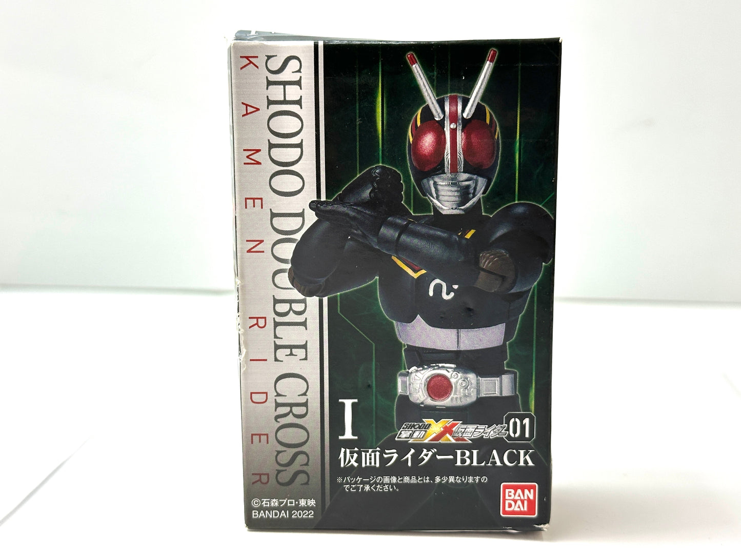 BANDAI SHODO 掌動-XX ダブルクロス 01 仮面ライダーBLACK アクションフィギュア 8/28