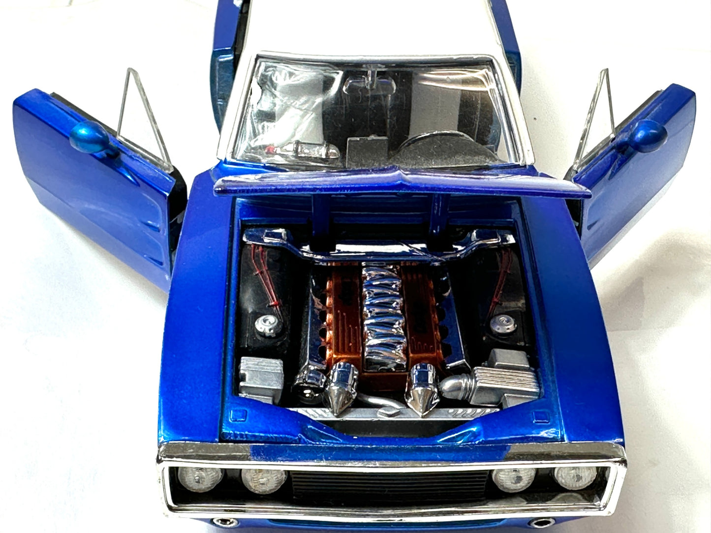 ジャダトイズ 1/24 1970 ダッジ・チャージャー ミニカー ダイキャストモデル アメ車 DODGE CHARGER 8/7