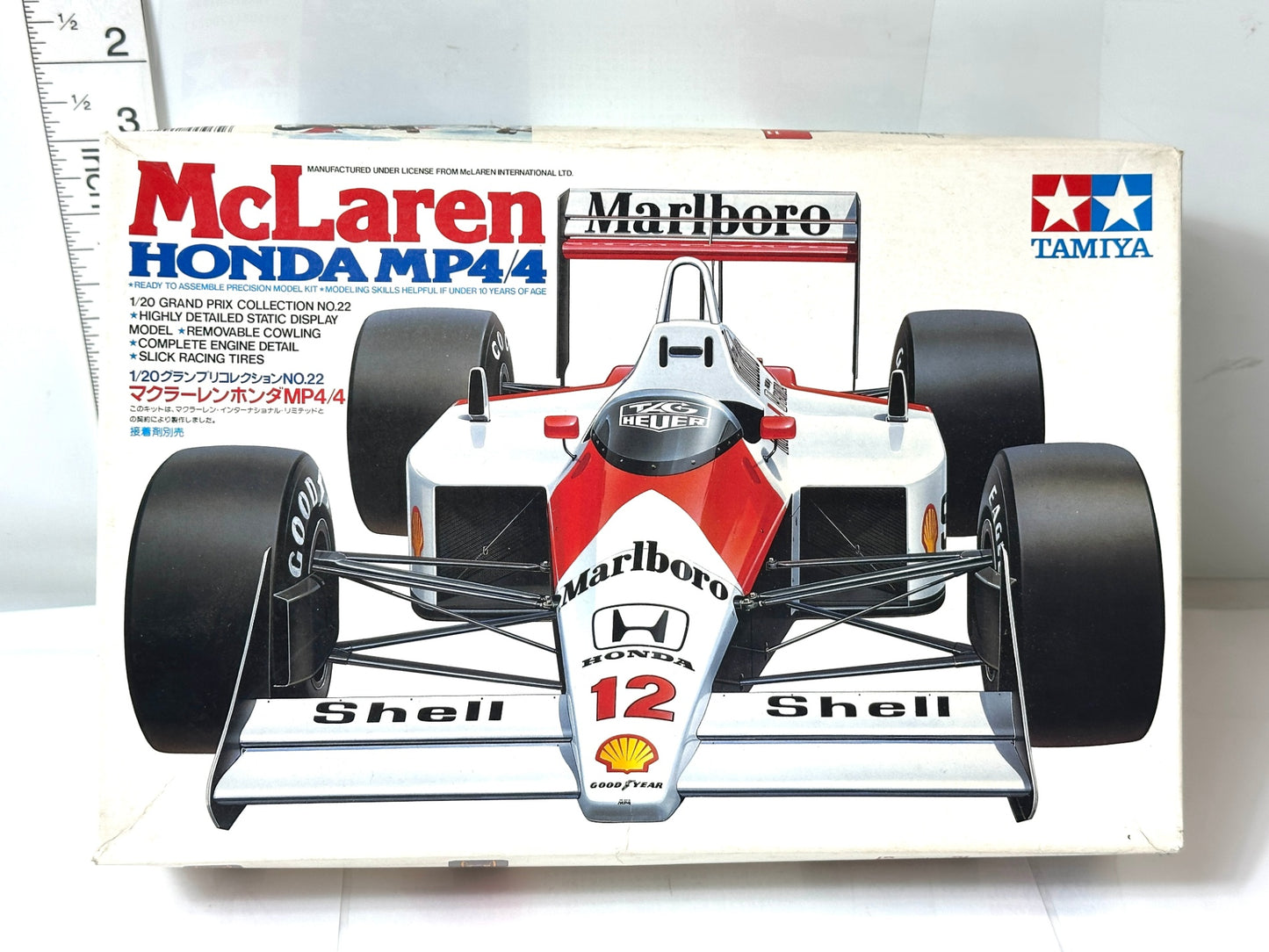 説明書/デカール欠品 未組立 タミヤ グランプリコレクション No.22 1/20 マクラーレン ホンダ MP4/4 シェルVer. プラモデル 10/1