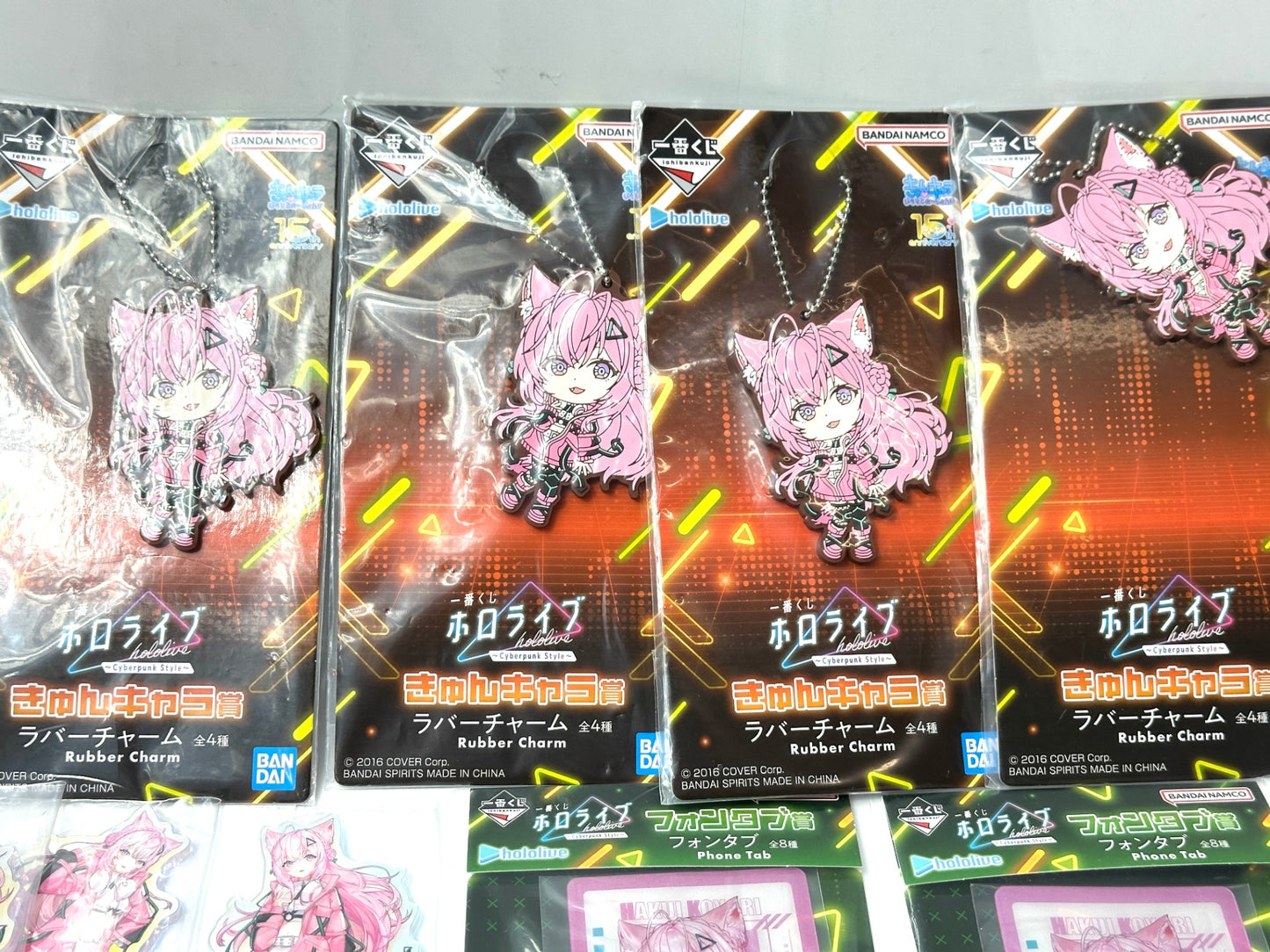一番くじ hololive ホロライブ 白衣こより ラバーチャーム フォンタブ アクリルスタンド まとめセット 9/5