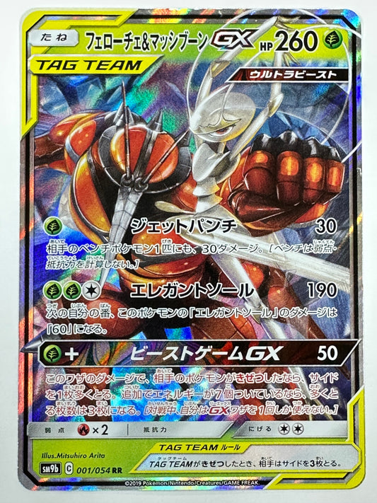 001/054/SM9B/B フェローチェ&マッシブーンGX 【状態C】