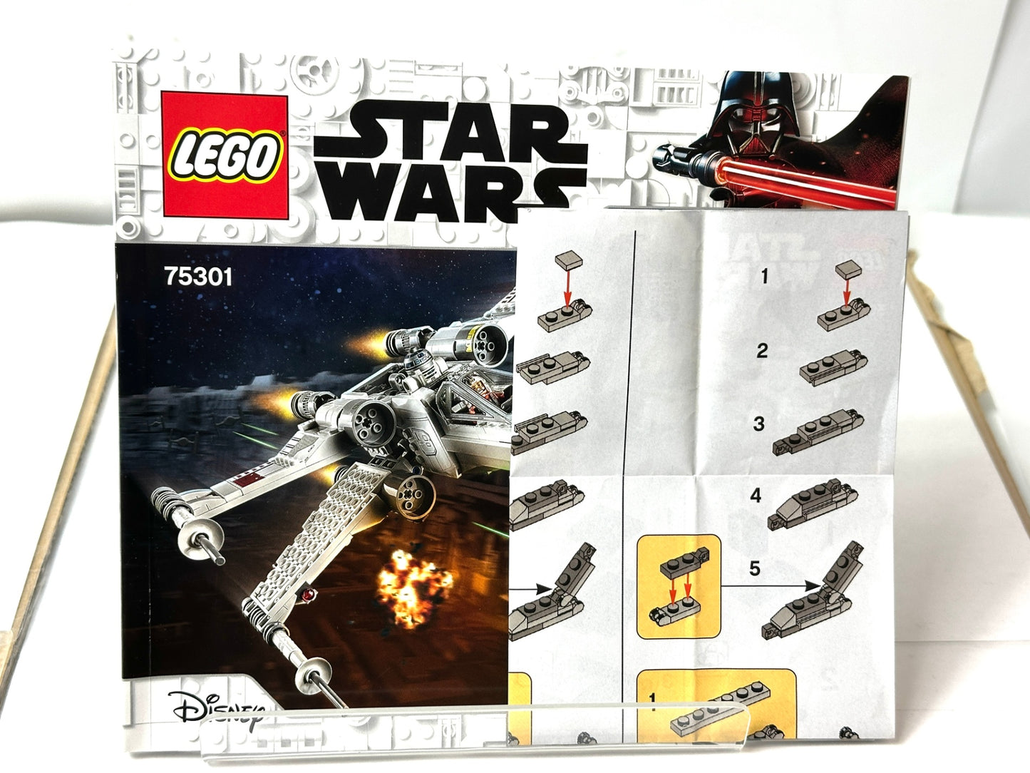 現状品 LEGO レゴ 75301 スター・ウォーズ ルーク・スカイウォーカー Xウィング・ファイター レイア姫 R2-D2 ジャン・ドドンナ将軍 12/10