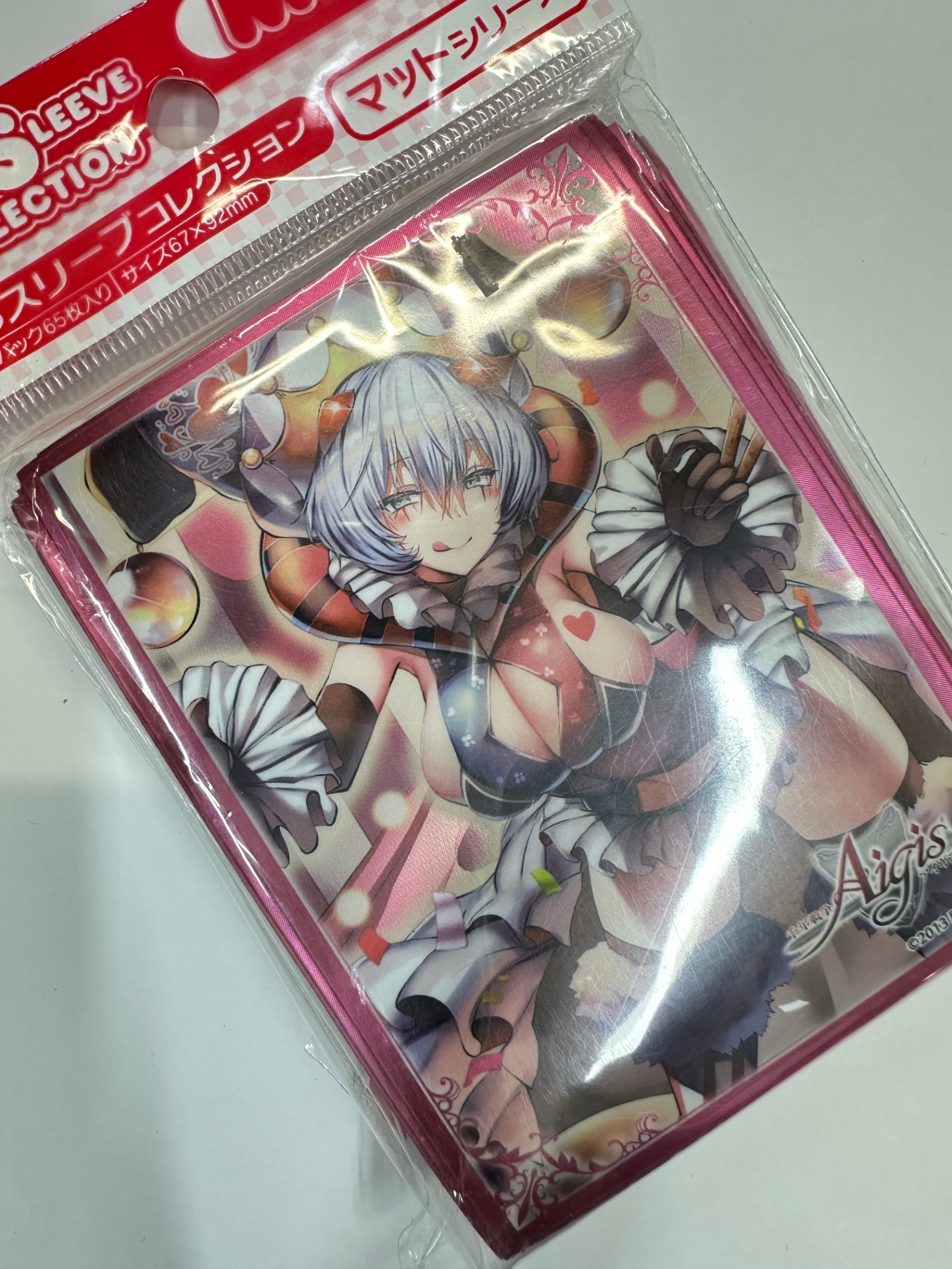 千年戦争アイギス スリーブ 希代の天才道化リズリー マットシリーズ 65枚入り ムービック