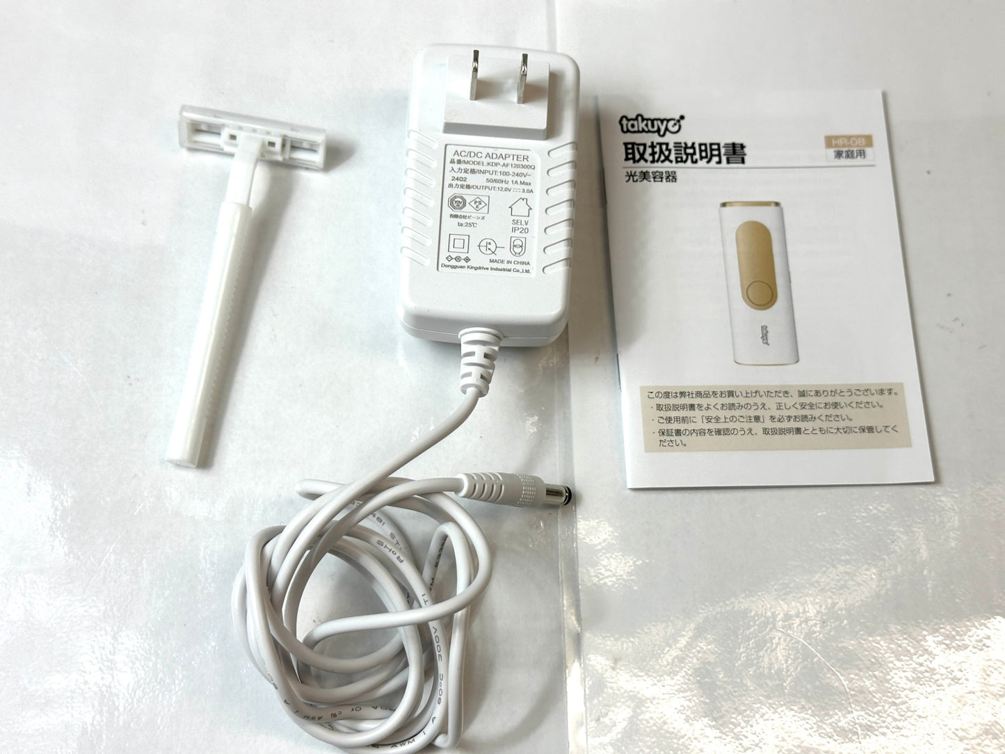 takuyo 家庭用光美容器 HR-08 家庭用脱毛器 光脱毛器 脱毛器 無限照射 自動照射/手動照射 レディース メンズ 10/7