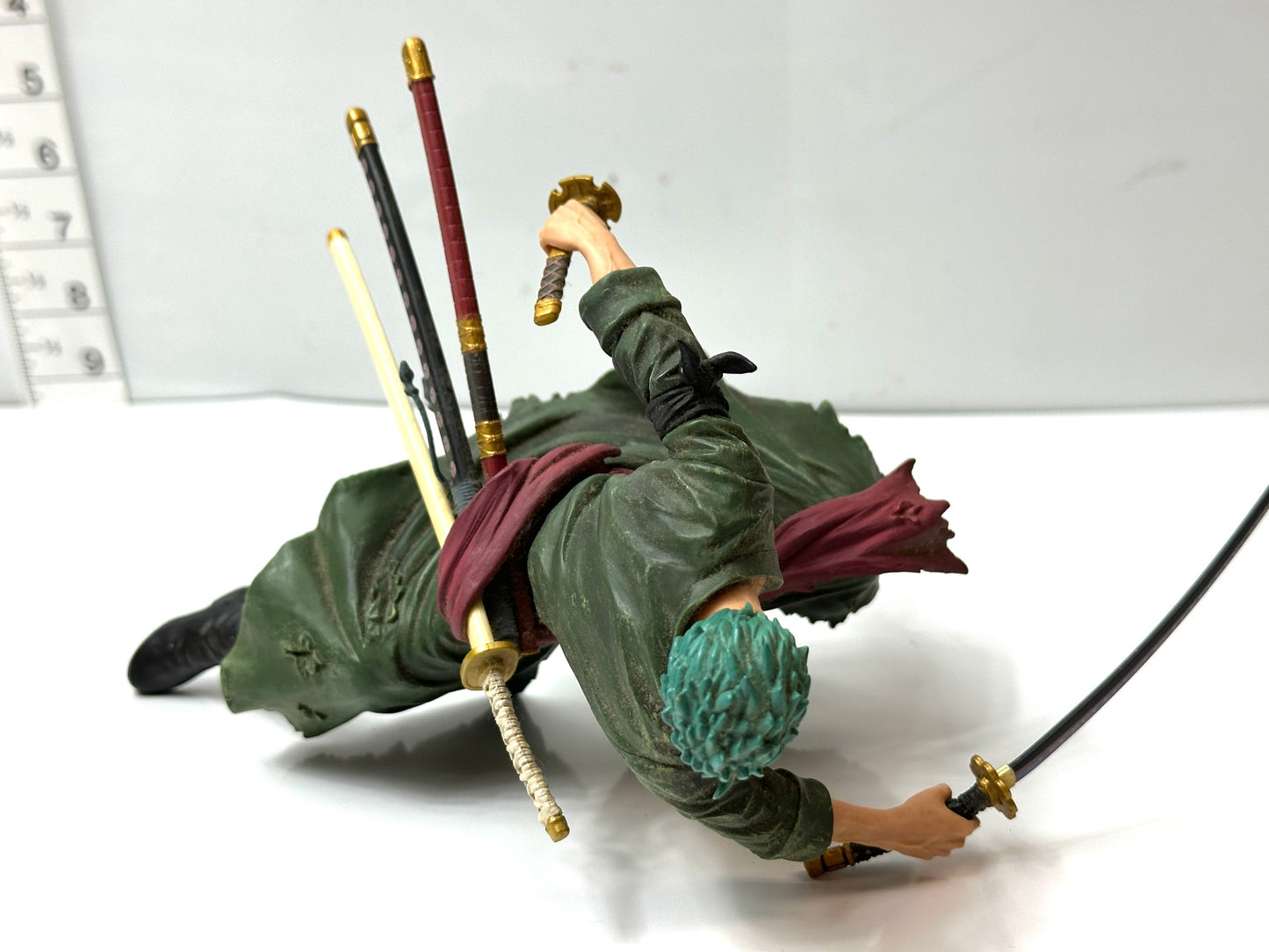 現状品 ジャンク バンプレスト ワンピース ロロノア・ゾロ フィギュア 造形物語? 1/16