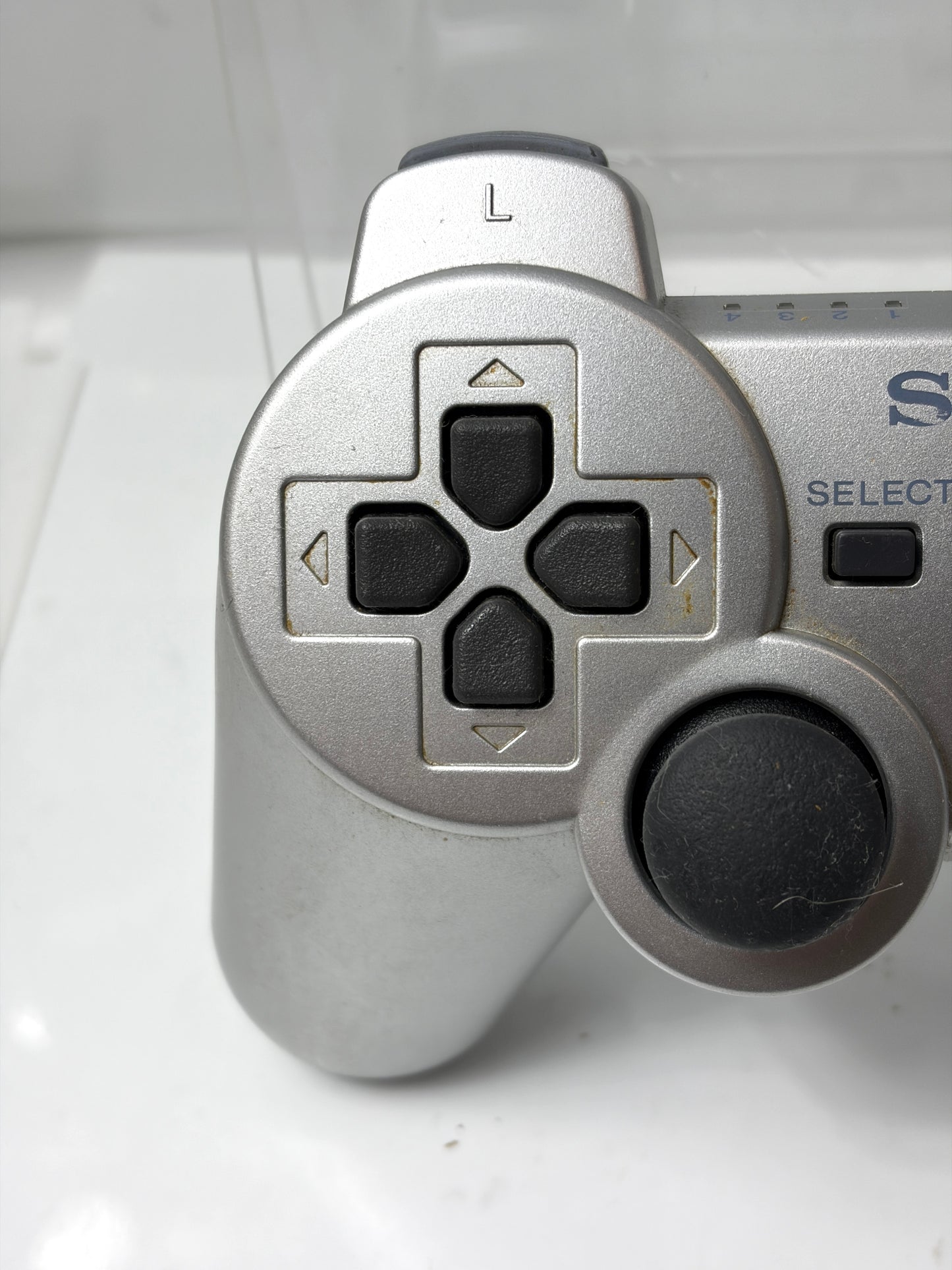 SONY 純正 PS3 コントローラー SIXAXIS サテン・シルバー CECH-ZC1J シックスアクシス