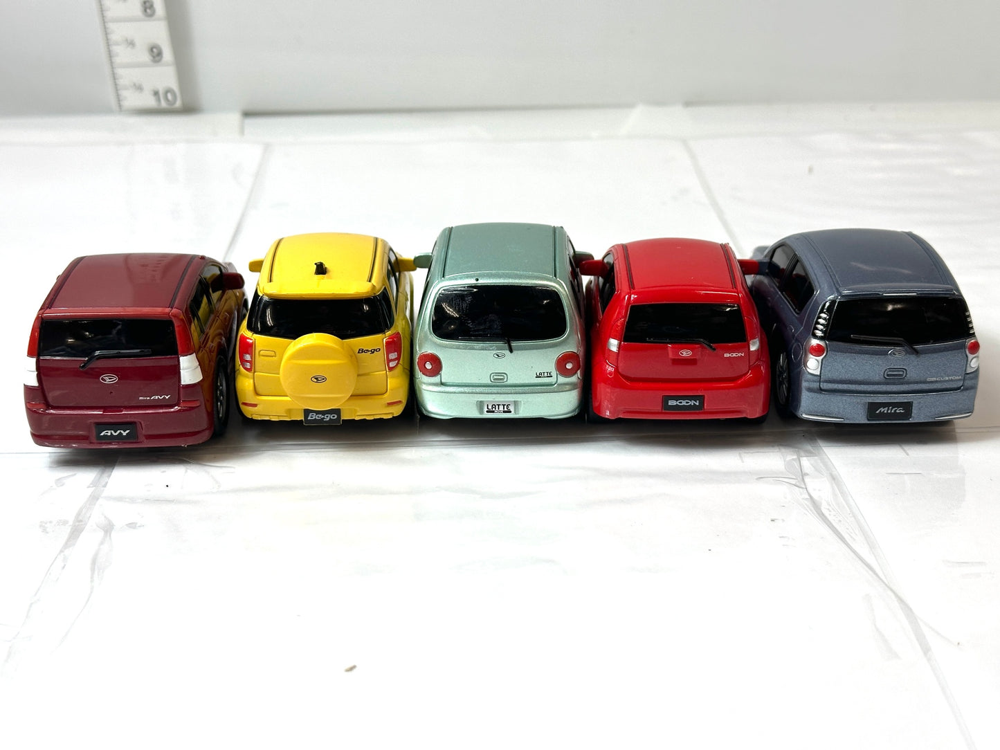 DAIHATSU ダイハツ プルバックカー ミニカー まとめセット タント ムーブ ミラ アトレー ソニカ 他 11台 8/13