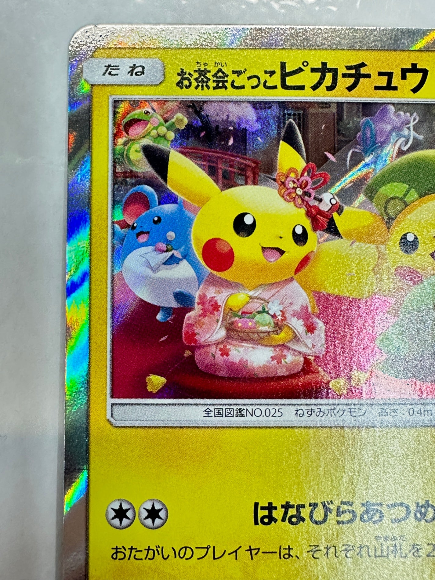 325/SM/P お茶会ごっこピカチュウ 【状態B】
