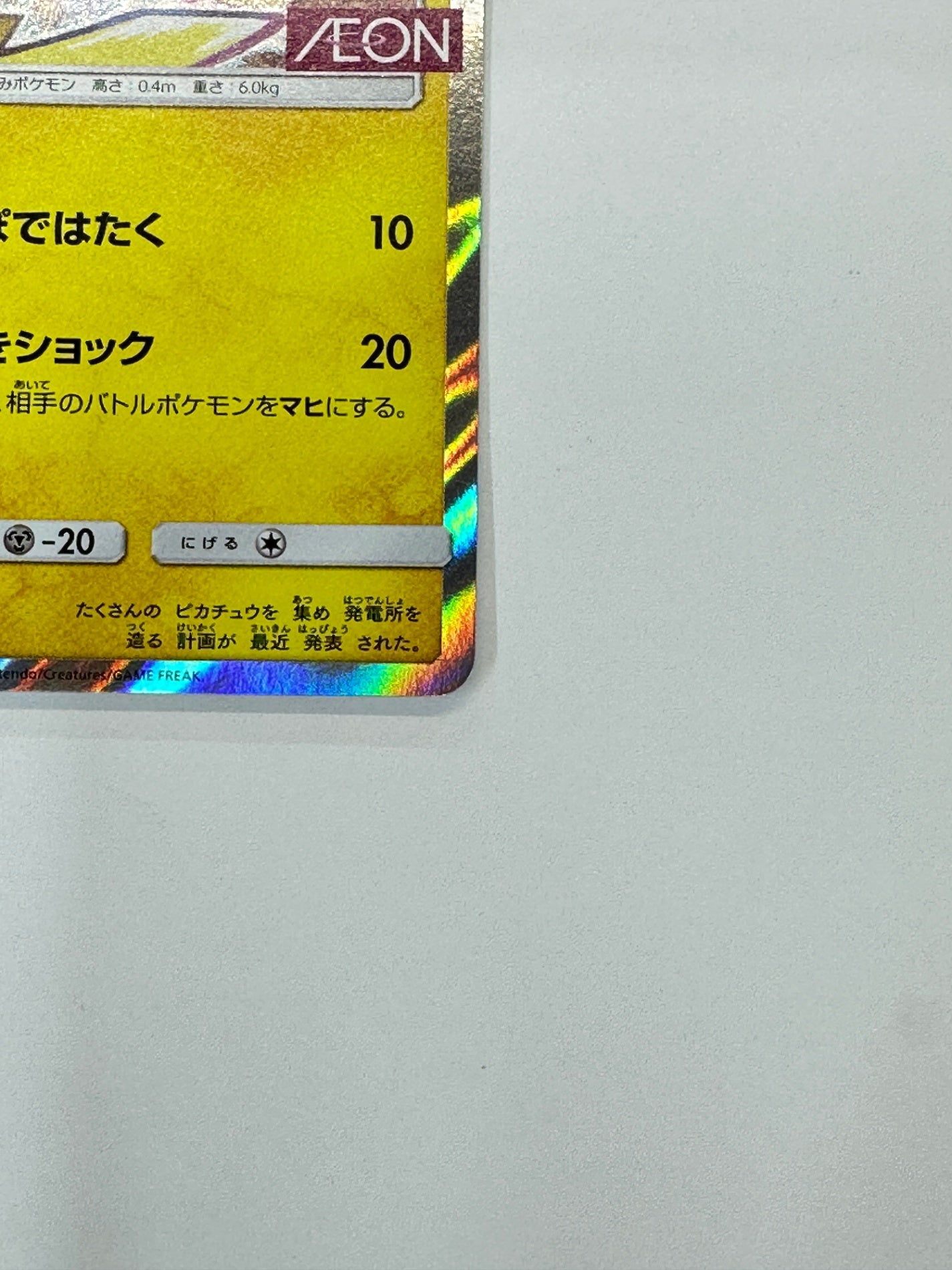 307/SM-P ピカチュウ 【状態B】