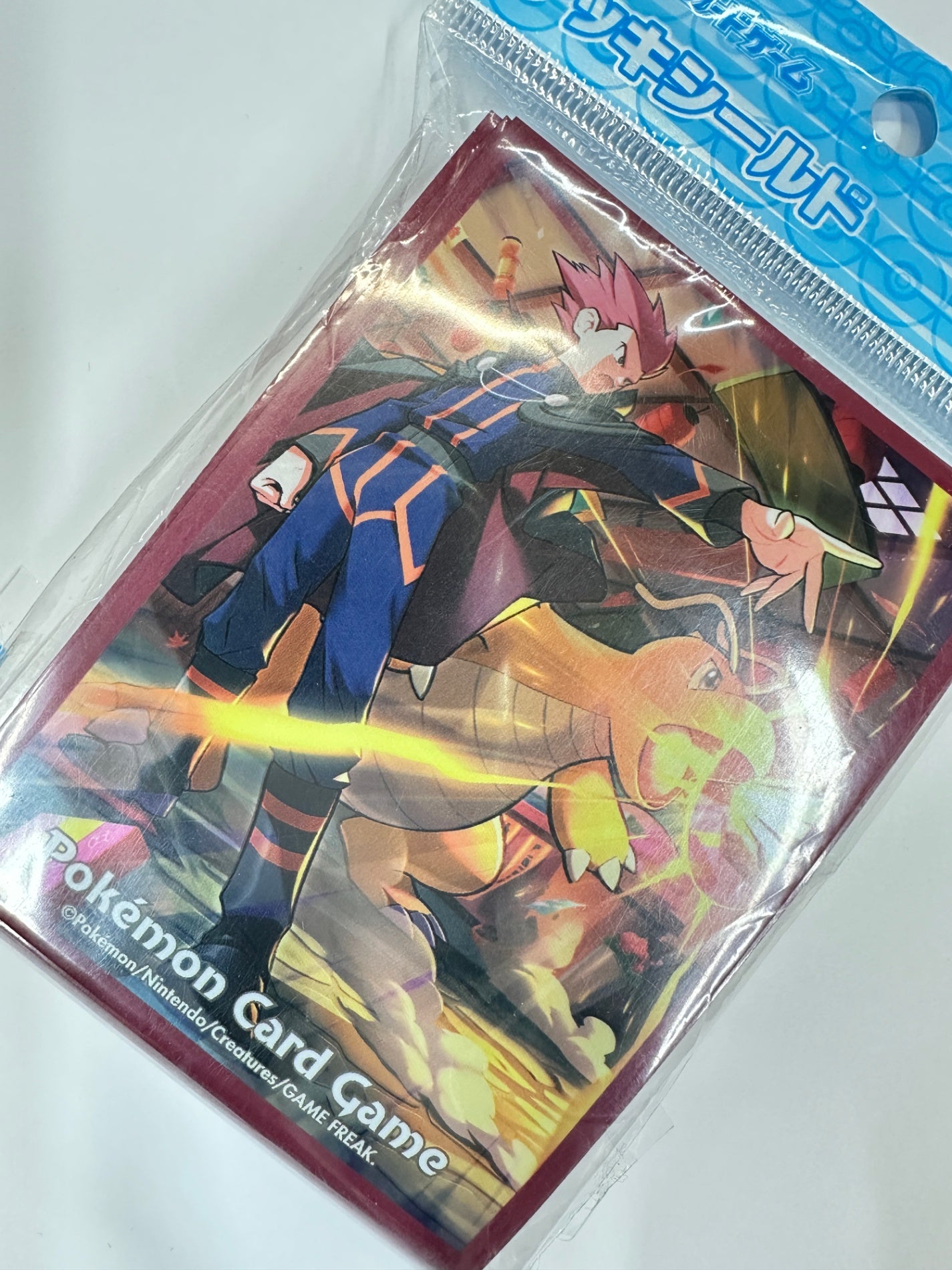 ポケモンカードゲーム　デッキシールド　カイリューはかいこうせん