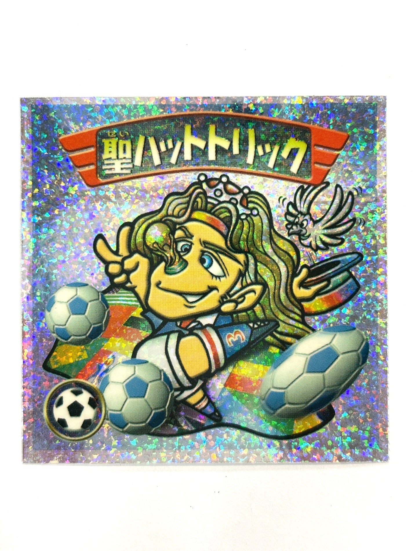 ビックリマンシール バグ悪魔VSギガ天使 聖ハットトリック ホロA