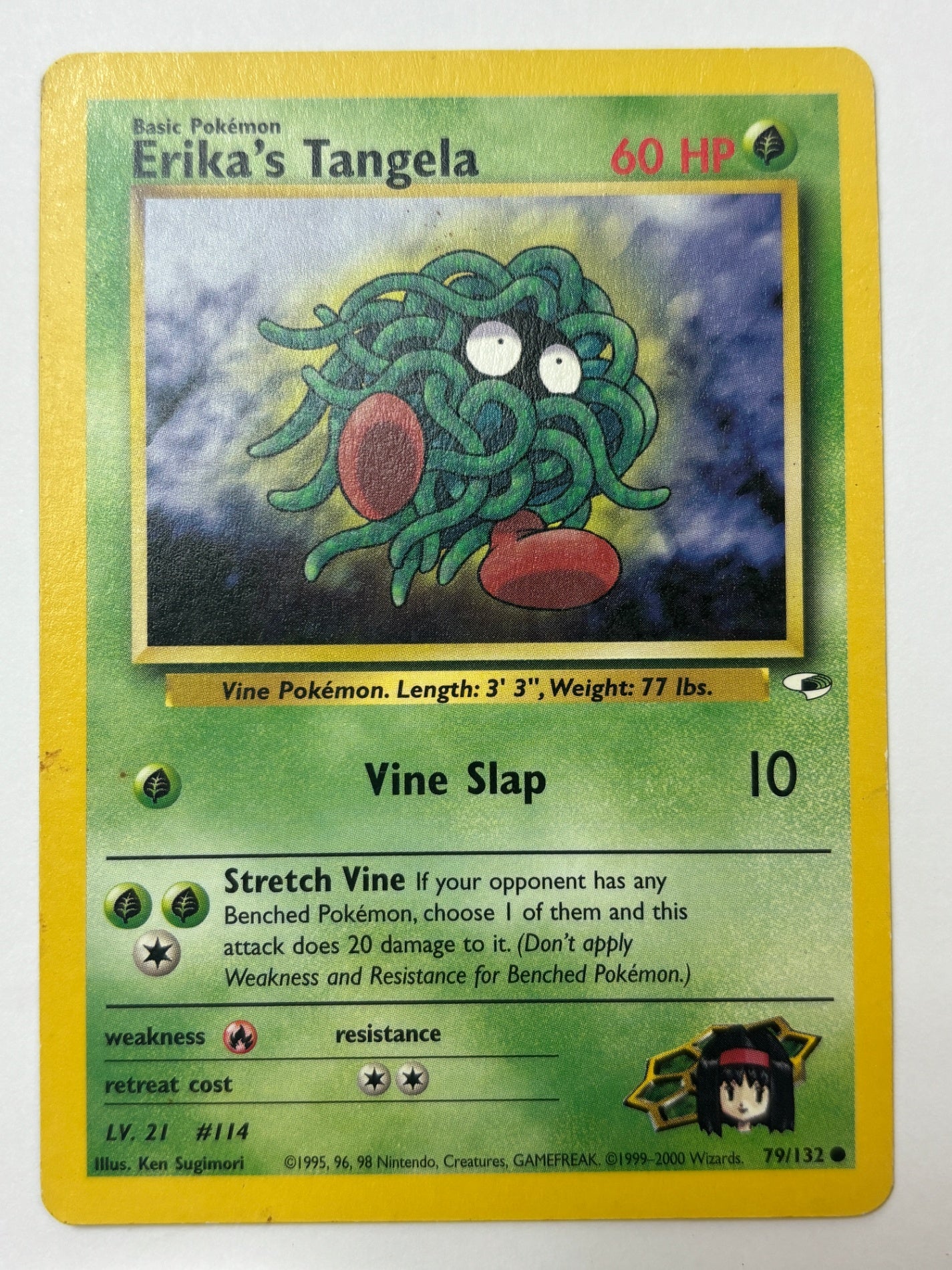 Pokemon - Erika's Tangela (79/132) - Gym Heroes