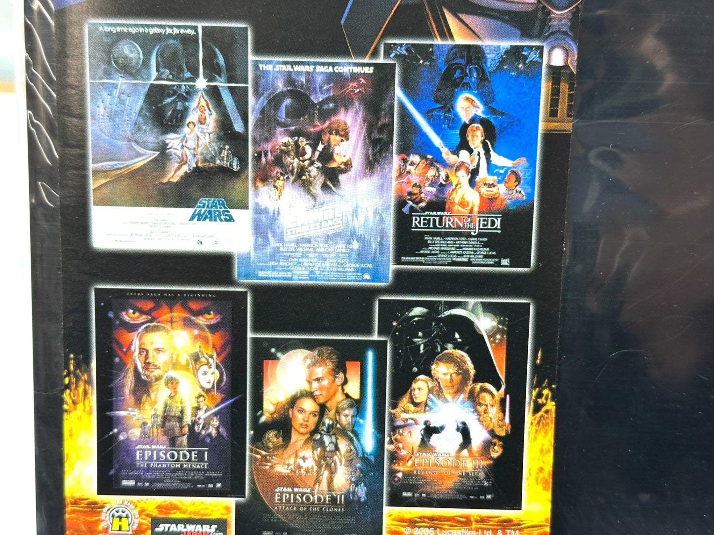 未開封品 スター・ウォーズ エピソード3／シスの復讐 ポスターセットA EP1〜6/B ダース・ベイダー 12/19