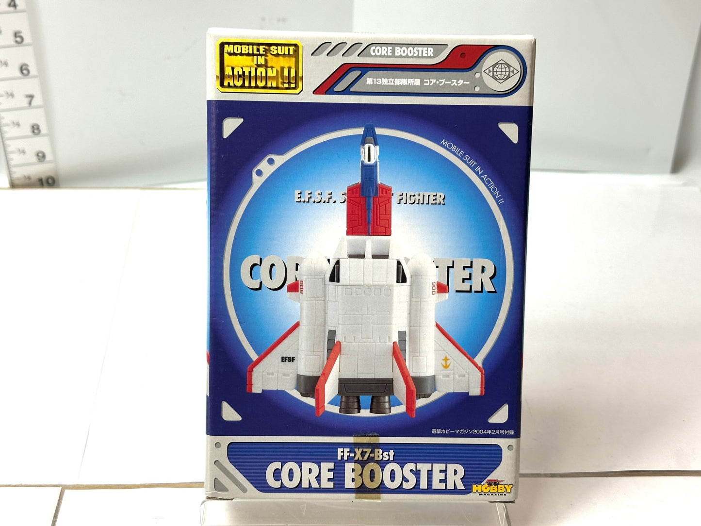 内装未開封品 電撃ホビーマガジン2004/2月号付録 MOBILE SUIT IN ACTION!! FF-X7-Bst 第13独立部隊所属コア・ブースター 12/2