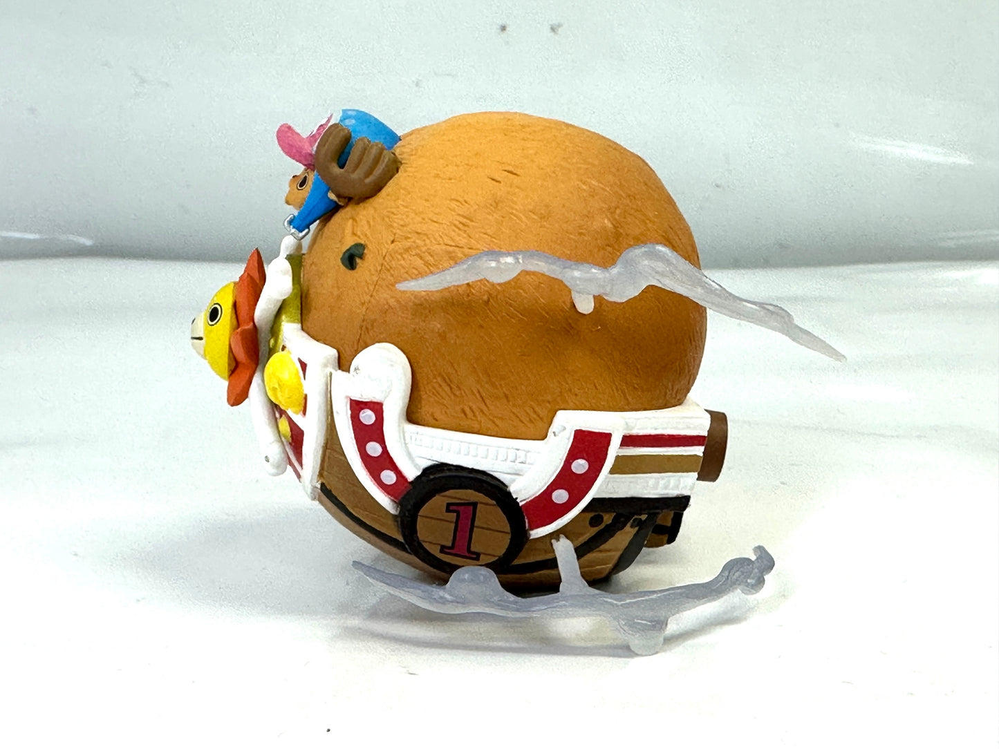 現状品 ONE PIECE ワンピース デスクトップシアターフィギュア 3点セット チョッパー＆シェリー チョッパー＆偽チョッパー チョッパー＆サウザンド・サニー号 5/21