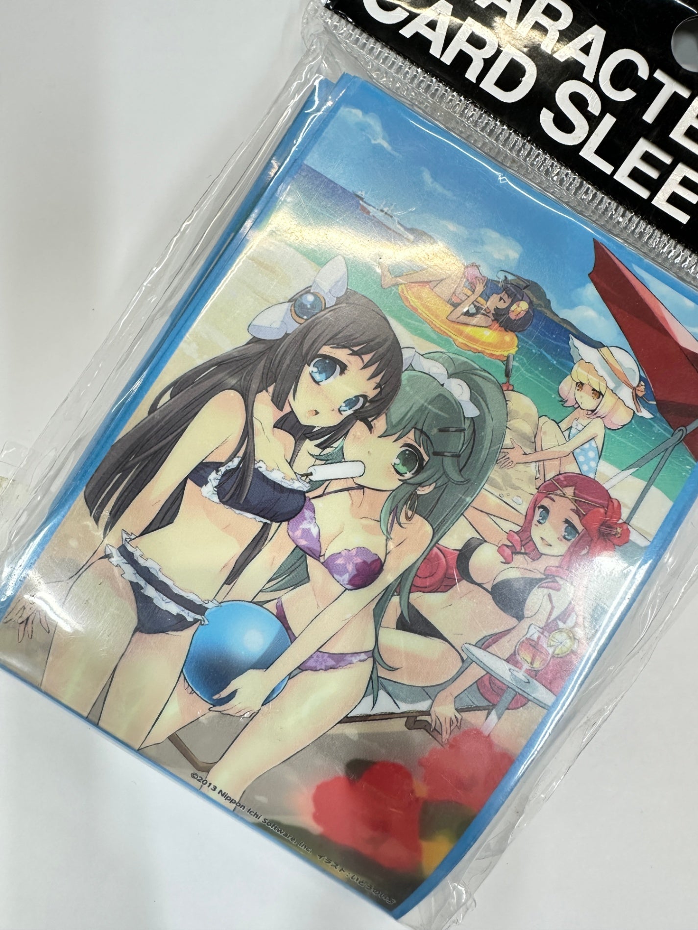 神様と運命革命のパラドクス スリーブ 水着イラスト 60枚入り Hobby Japan キャラクタースリーブ