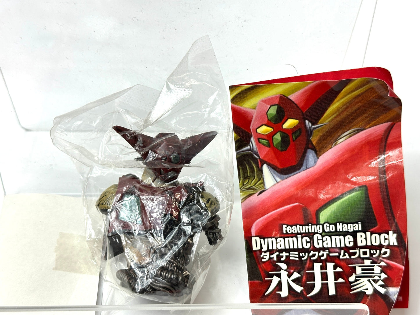 内装未開封品 Featuring Go Nagai ダイナミックゲームブロック永井豪 6個セット フィギュア デビルマン ゲッターロボ 不動明 牧村ミキ 他 3/3