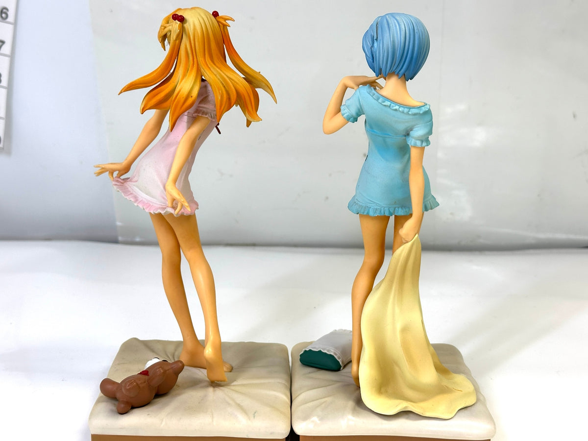 現状品 SEGA 新世紀エヴァンゲリオン エクストラフィギュア パジャマベイビー アスカ・ラングレー 綾波レイ 2体セット 9/3