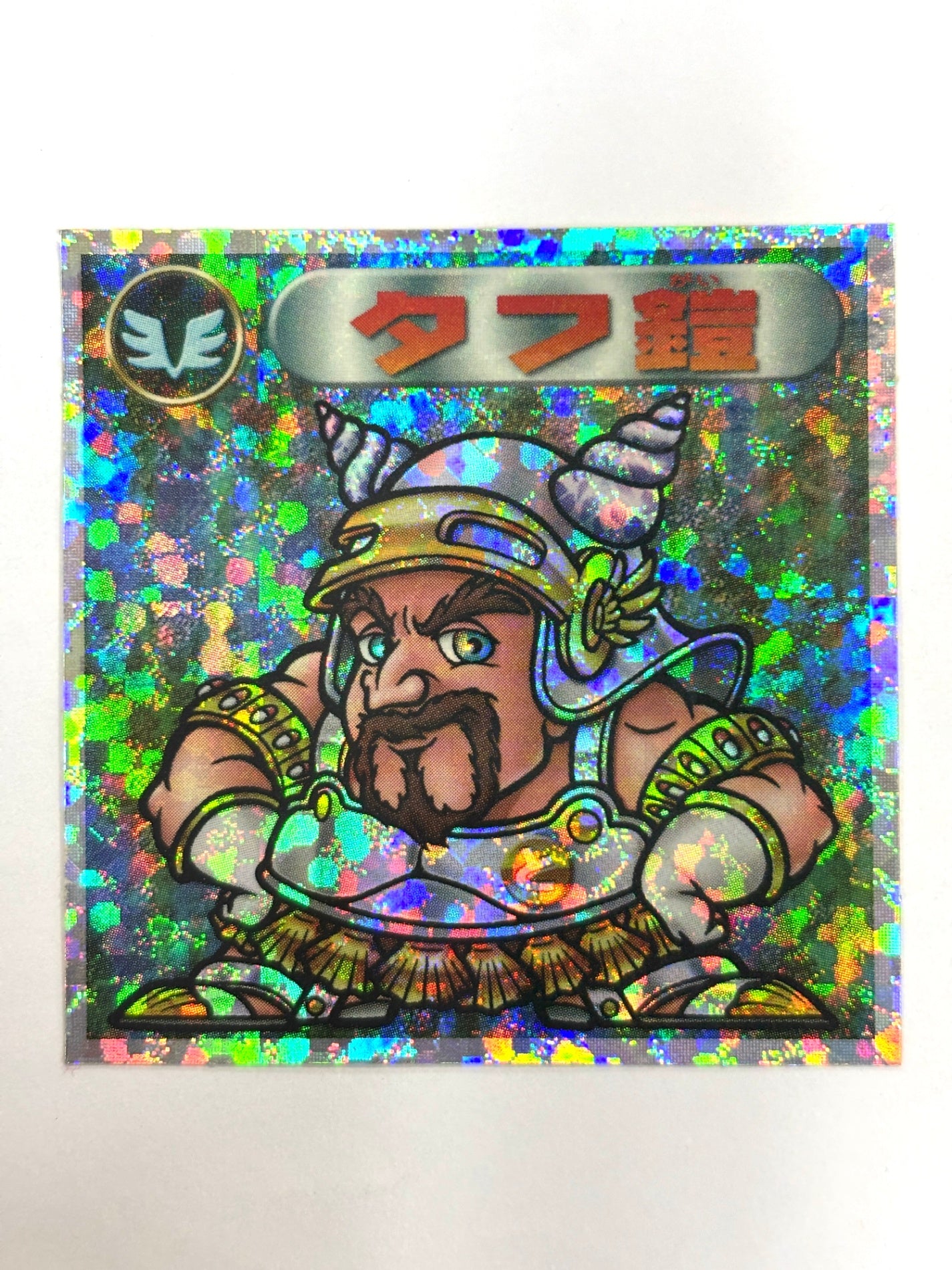 ビックリマンシール バグ悪魔VSギガ天使 タフ鎧