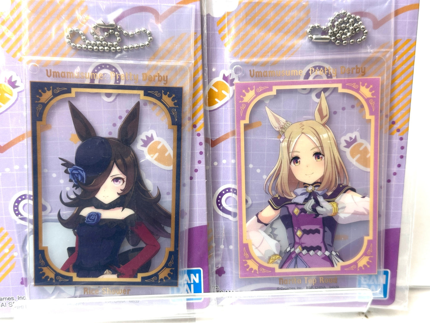 一番くじ ウマ娘 プリティーダービー 10弾 H賞 クリアツインカードチャーム 全8種 コンプリートセット 11/10