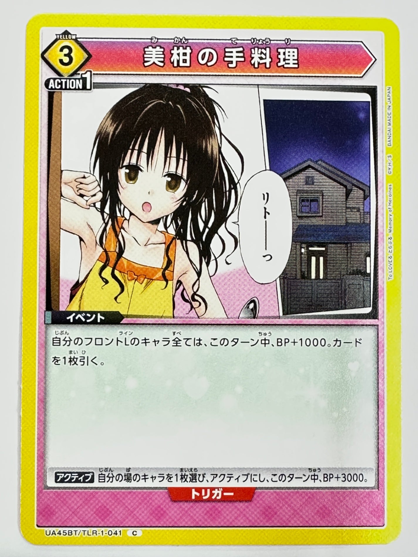 UA45BT/TLR-1-041C 美柑の手料理