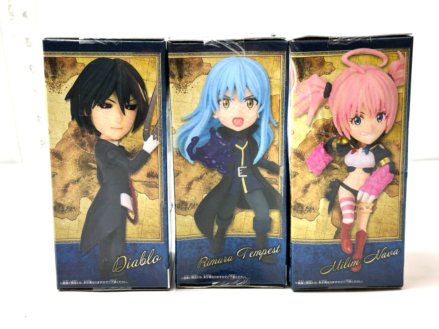 現状品 転生したらスライムだった件 WCF ディアブロ リムル=テンペスト ミリム・ナーヴァ フィギュア 3個セット 2/16