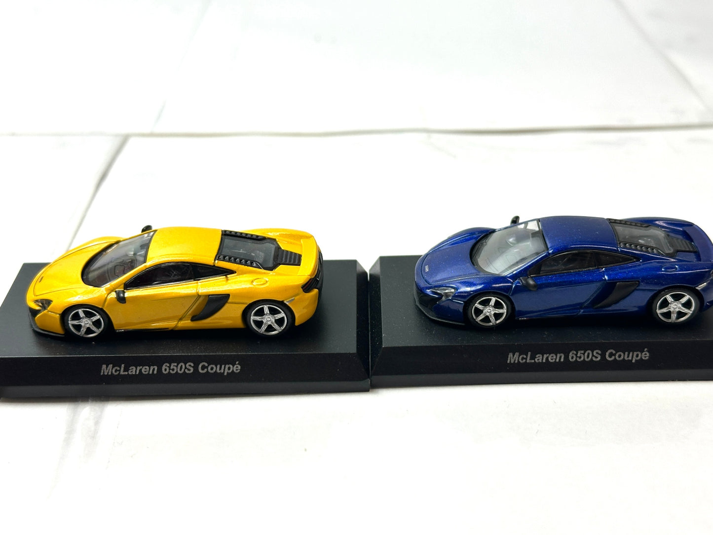 京商 1/64 McLaren マクラーレン ミニカー 6台セット 650Sクーペ 12C/12C GTS P1 コレクションケース付き 12/8