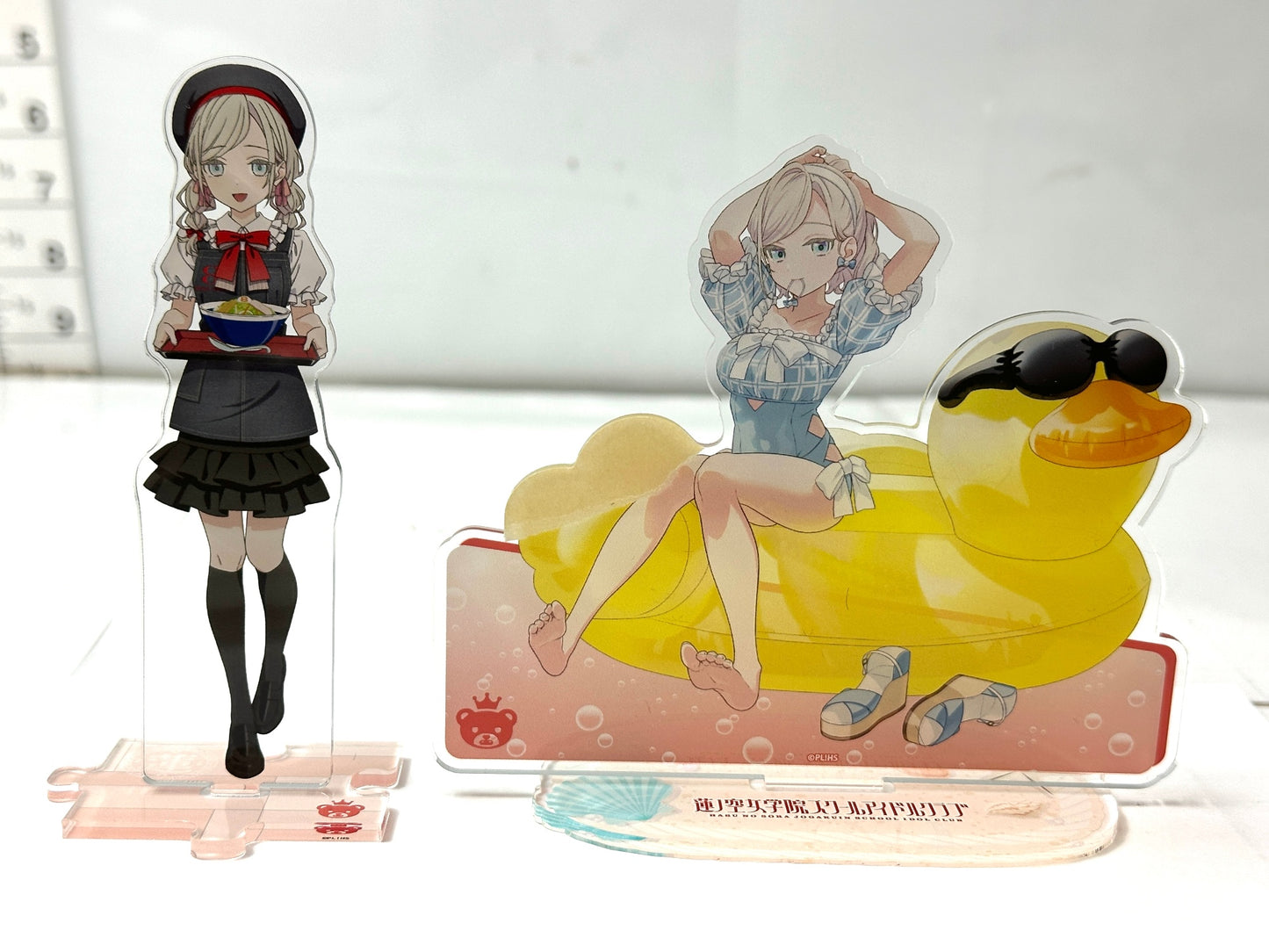 ラブライブ！蓮ノ空女学院 スクールアイドルクラブ 8番らーめん コラボ セラス柳田 まとめセット アクリルスタンド アクスタ ポストカード アクリルキーチェーン レンゲ 12/11