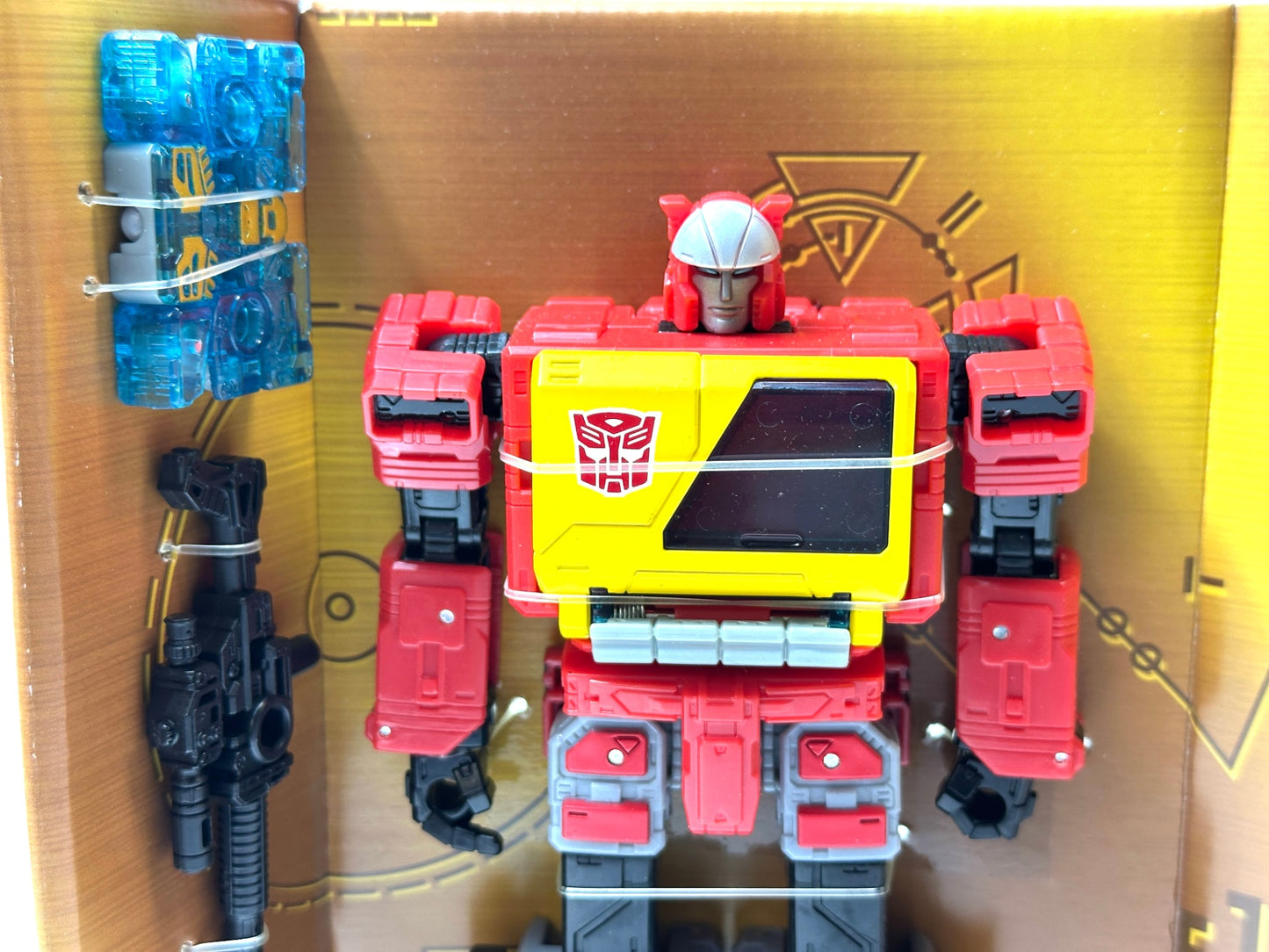 開封済み・未使用品 トランスフォーマー キングダムシリーズ KD-21 オートボットブラスター＆イジェクト TAKARA TOMY 9/3