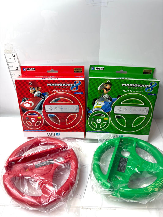 HORI マリオカート8 ハンドル for Wiiリモコン マリオ & ルイージ セット