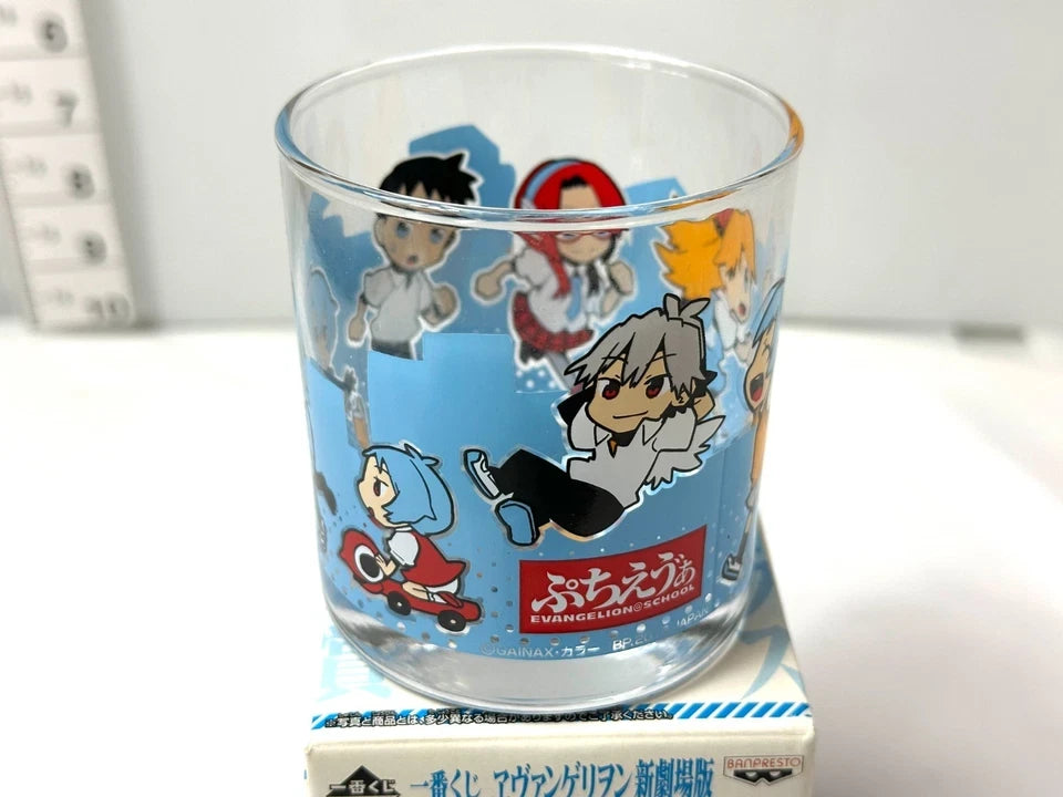 BANPRESTO 開封済み・未使用品 一番くじ エヴァンゲリオン 新劇場版 E賞 グラス 全3種セットバンプレスト 4/2