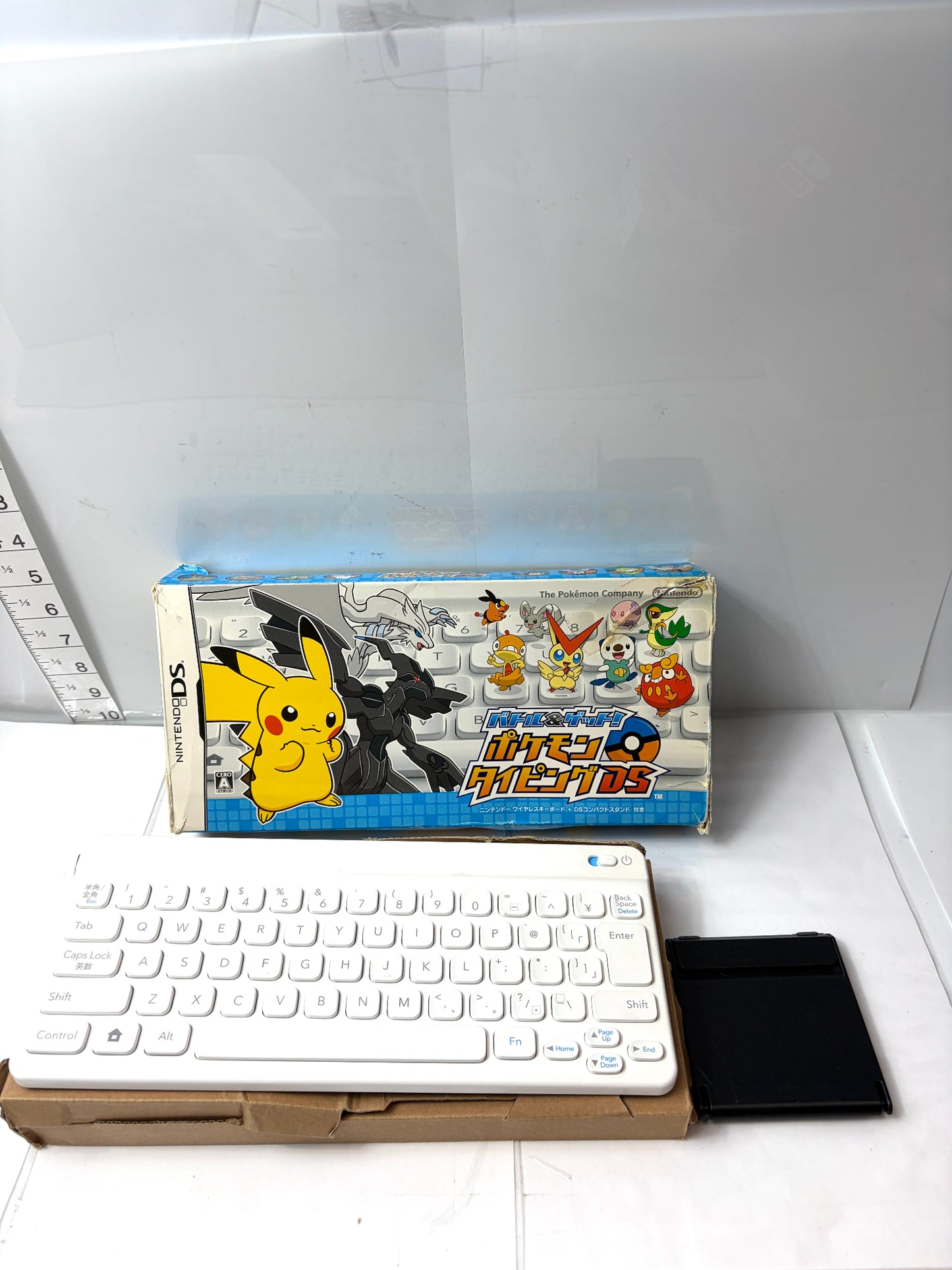 任天堂 DS ソフト ポケモンタイピングDS キーボード ワイヤレス ソフト欠品