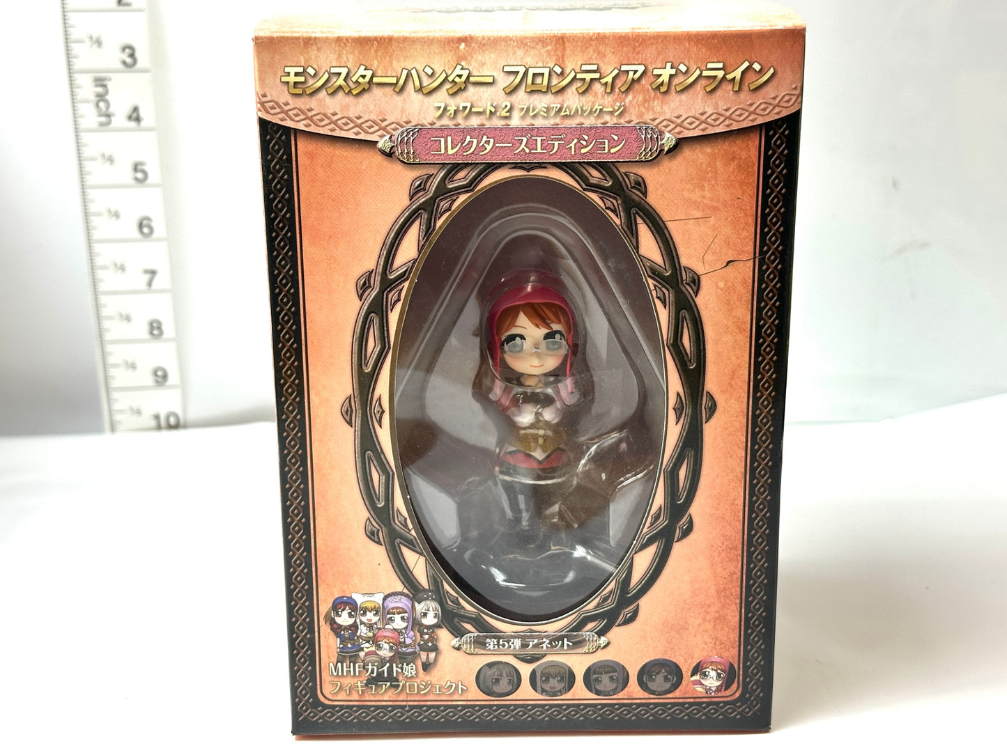 モンスターハンターフロンティア オンライン フォワード.2 プレミアムパッケージ コレクターズエディション ガイド娘フィギュアプロジェクト第5弾 アネット 4/1