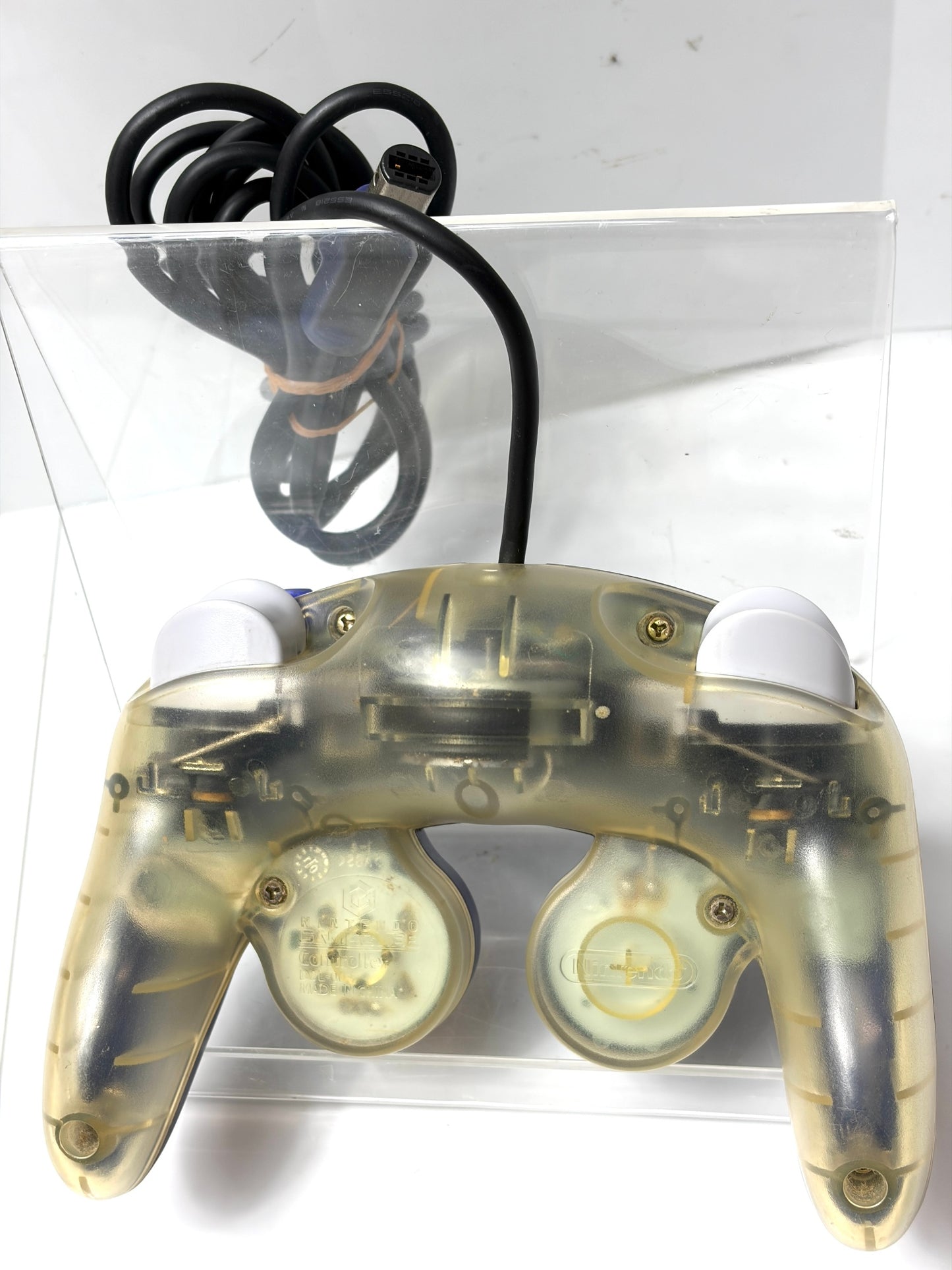 任天堂 NINTENDO GAMECUBE コントローラー ネイビークリア　 DOL-003 純正品