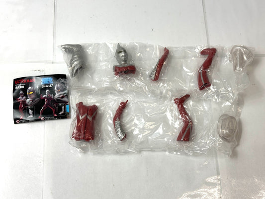 BANDAI アルティメットルミナス ウルトラマン17 ①ウルトラセブン+改造パンドン 右脚パーツ 10/23