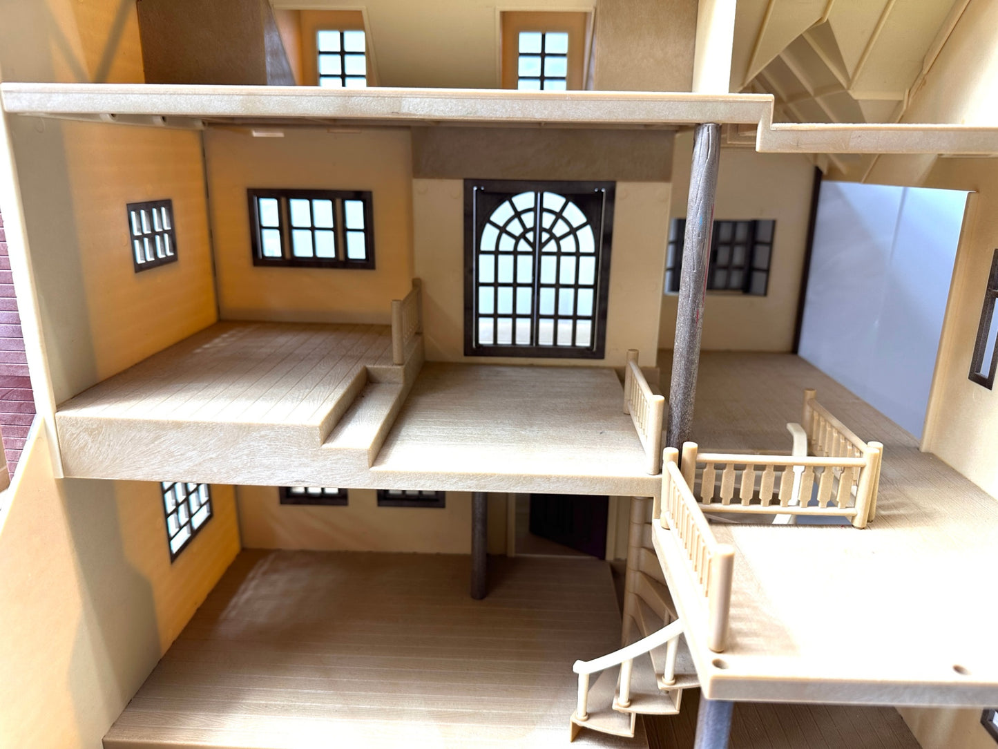 現状品 ジャンク扱い エポック社 シルバニアファミリー オークウッドマナーハウス 人形 小物 まとめセット 10/16