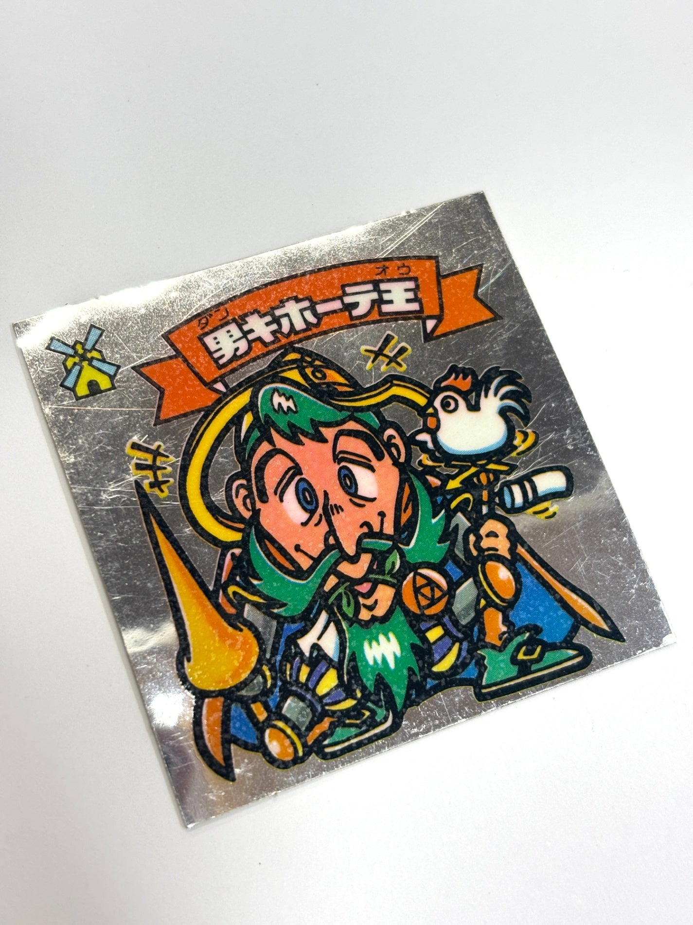 ビックリマンシール 悪魔VS天使 男キホーテ王