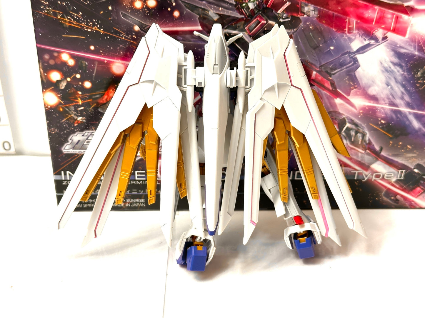 現状品 HG 1/144インフィニットジャスティスガンダム弍式 マイティーストライクフリーダムガンダム ガンプラ 機動戦士ガンダム プラモデル バンダイ 11/12