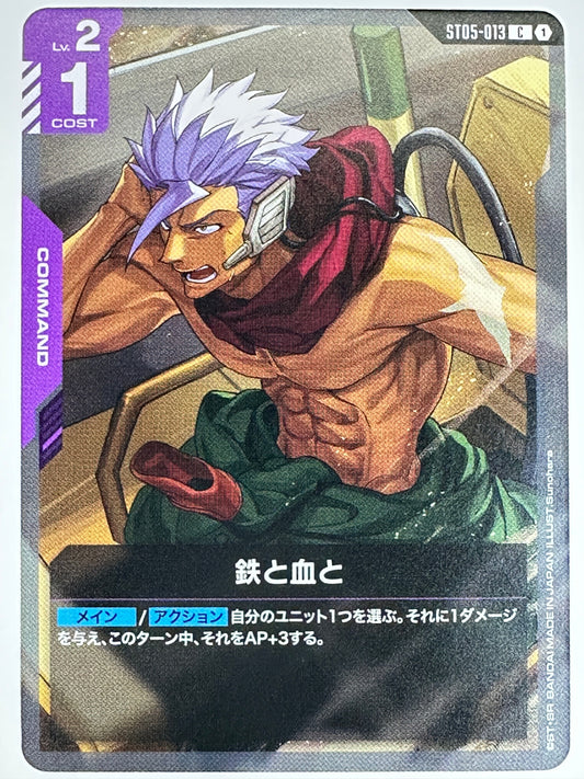 ST05-013 鉄と血と