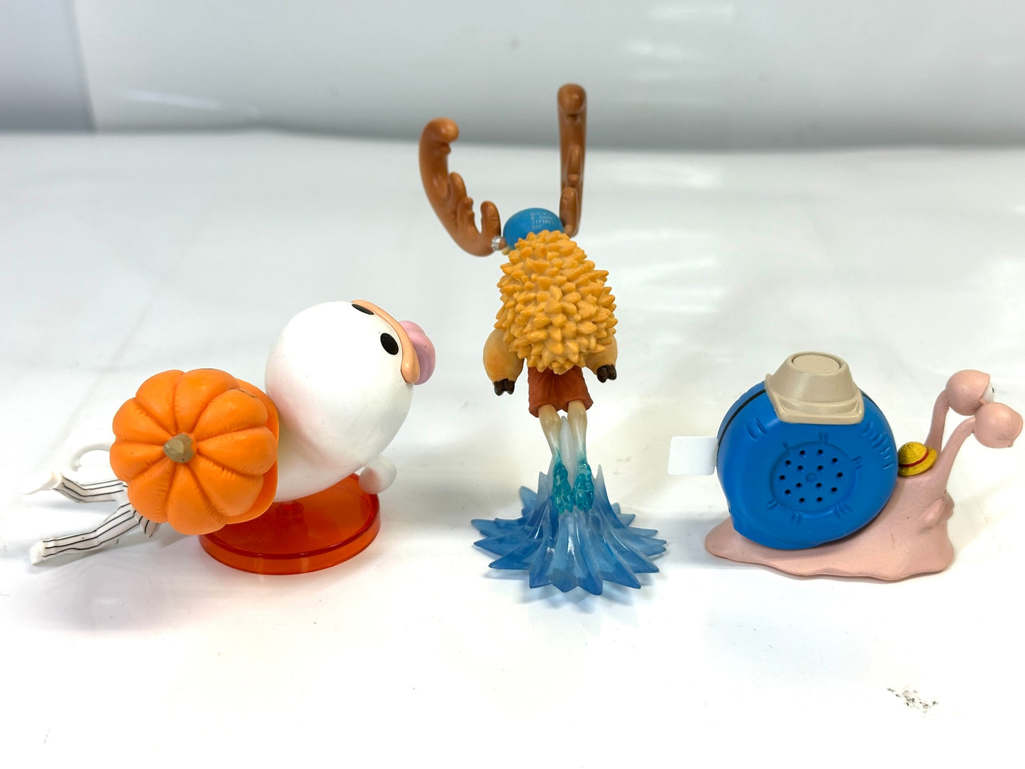 現状品 ワンピースフィギュア まとめセット Half Age Characters カードスタンドフィギュア WCF ルフィ チョッパー フランキー しらほし ハンコック 5/21