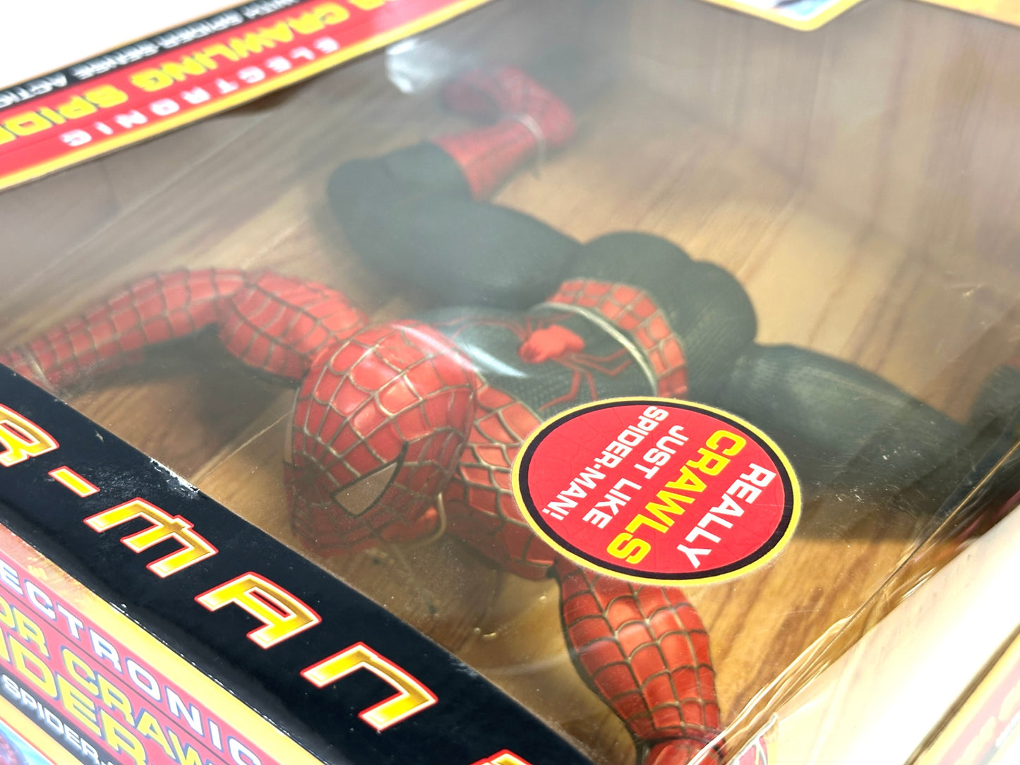Toy Biz トイビズ エレクトロニック フロアークローリング スパイダーマン 映画スパイダーマン2 Electronic Floor Crawling Spider-Man フィギュア 7/10