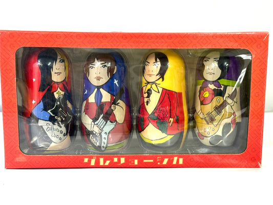 GLAY HAPPY SWING 会員限定 2013年 グレリョーシカ 4体セット フィギュア TERU JIRO TAKURO HISASHI 5/29