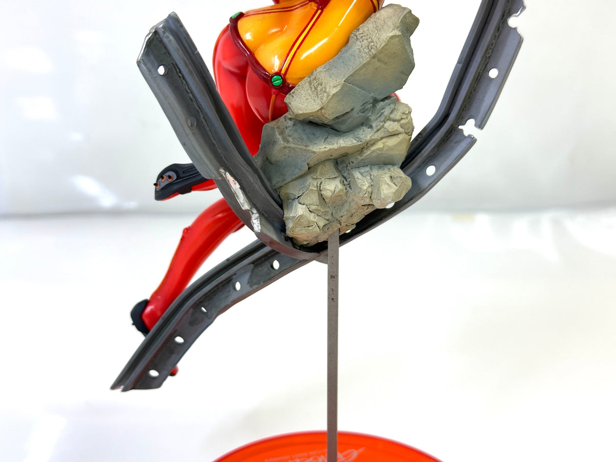 現状品 ALTER アルター PVC製塗装済み完成品 ヱヴァンゲリヲン新劇場版：破 式波・アスカ・ラングレー テスト用プラグスーツVer. 1/8スケールフィギュア 9/14